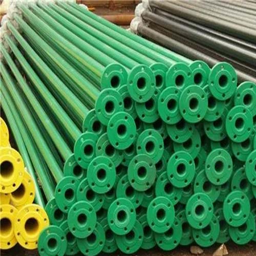 绥化涂塑钢管施工案例